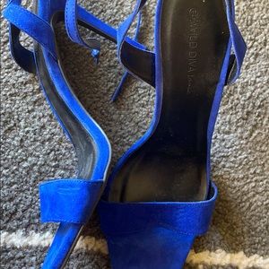 Blue heels